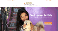 Desktop Screenshot of dharamsalaanimalrescue.org